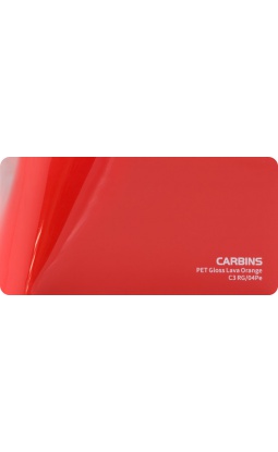 Carbins C3 RG/04Pe PET Gloss Lava Orange - folia do zmiany koloru samochodu - 1
