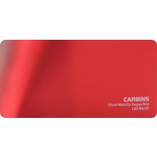 Carbins CBS M6/05 Ghost Metallic Poppy Red - folia do zmiany koloru samochodu