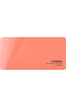 Carbins C3 RG/07P PET Candy Living Coral - folia do zmiany koloru samochodu - 1
