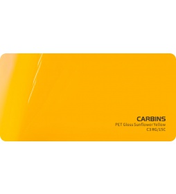 Carbins C3 RG/15C PET Gloss Sunflower Yellow - folia do zmiany koloru samochodu
