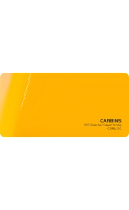 Carbins C3 RG/15C PET Gloss Sunflower Yellow - folia do zmiany koloru samochodu - 1