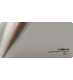 Carbins C3 CP-02 PET Liquid Metallic Silver - folia do zmiany koloru samochodu