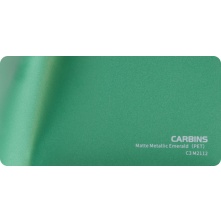 Carbins C3 M2112 PET Matte Metallic Emerald - folia do zmiany koloru samochodu - 1