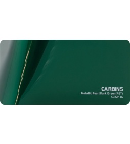 Carbins C3 SP-16 PET Metallic Pearl Dark Green - folia do zmiany koloru samochodu