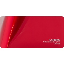 Carbins C3 SP-05 PET Metallic Pearl Red - folia do zmiany koloru samochodu