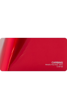 Carbins C3 SP-05 PET Metallic Pearl Red - folia do zmiany koloru samochodu - 1