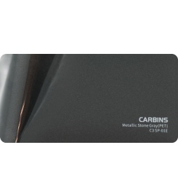 Carbins C3 SP-01E PET Metallic Stone Gray - folia do zmiany koloru samochodu