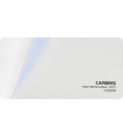Carbins C3 8003M PET Matte Pearl White to Gold - folia do zmiany koloru samochodu