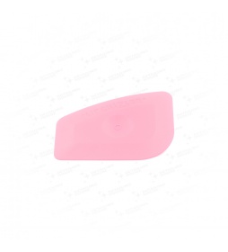 Carbins Accessories Heart Shape - mała rakla z zaokrąglonymi rogami do aplikacji folii