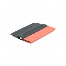 Carbins Accessories Magnetic Suede Squeegee - czarna rakla z magnesem - 1