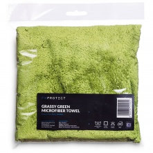 FX Protect Mikrofibra Grassy Green Boa 40x40 - mikrofibra bezkrawędziowa - 1