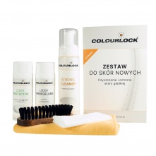 Colourlock Zestaw Strong Clean + Protector - zestaw do skór nowych - 1