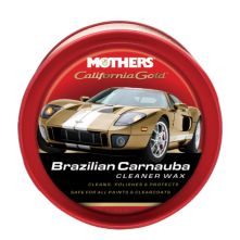 Mothers California Gold Brazilian Carnauba Cleaner Wax Pasta - wosk lekko ścierny - 1
