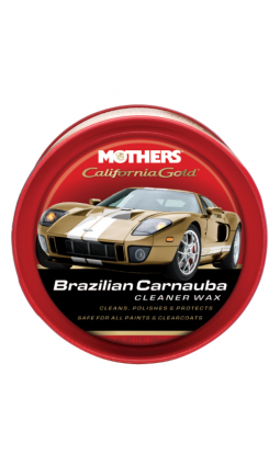 Mothers California Gold Brazilian Carnauba Cleaner Wax Pasta - wosk lekko ścierny - 1