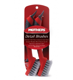 Mothers Detail Brushes - uniwersalne szczotki do czyszczenia elementów zewnętrznych