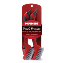 Mothers Detail Brushes - uniwersalne szczotki do czyszczenia elementów zewnętrznych