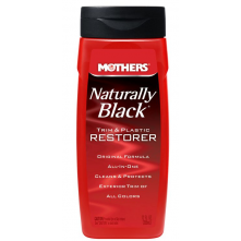 Mothers Naturally Black Trim & Plastic Restorer 355ml - dressing do plastików zewnętrznych - 1