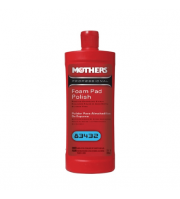 Mothers Professional Foam Pad Polish 946ml - wykończeniowa pasta polerska