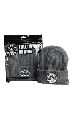 Chemical Guys Full Ribbed Beanie Gray - czapka - 1