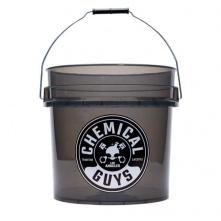 Chemical Guys Transparent Black Carwash Bucket 19L - wiadro detailingowe - 1