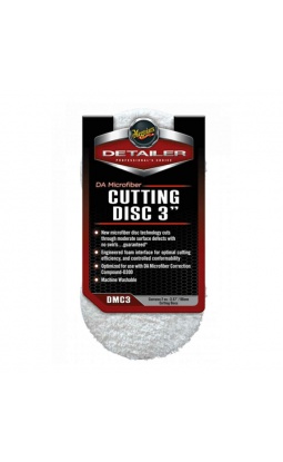 Meguiar's DA Microfiber Cutting Disc 3 (2-pack) - tnący pad z mikrofibry - 1