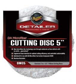 Meguiar's DA Microfiber Cutting Disc 5 (2-pack) - tnący pad z mikrofibry