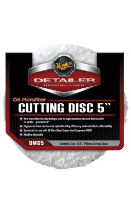 Meguiar's DA Microfiber Cutting Disc 5 (2-pack) - tnący pad z mikrofibry - 1