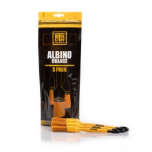 Work Stuff Detailing Brush Albino Orange 3 pack - zestaw pędzelków detailingowych - 1