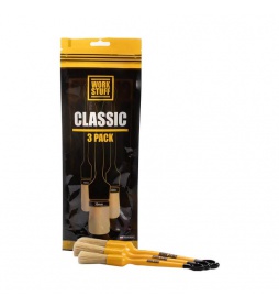 Work Stuff Detailing Brush Classic 3 pack - zestaw pędzelków detailingowych