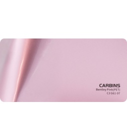 Carbins C3 G61-07 PET Bentley Pink 1MB - folia do zmiany koloru samochodu