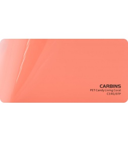 Carbins C3 RG/07P PET Candy Living Coral 1MB - folia do zmiany koloru samochodu