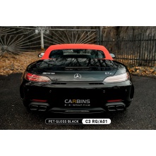 Carbins C3 RG/A01 PET Gloss Black 1MB - folia do zmiany koloru samochodu - 2