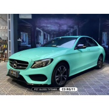 Carbins C3 RG/11 PET Gloss Tiffany 1MB - folia do zmiany koloru samochodu - 4