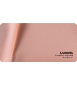 Carbins CBS ML/03L Metal Flash Rose Gold 1MB - folia do zmiany koloru samochodu