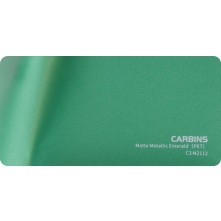 Carbins C3 M2112 PET Matte Metallic Emerald 1MB - folia do zmiany koloru samochodu - 1