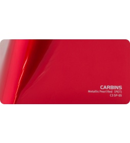 Carbins C3 SP-05 PET Metallic Pearl Red 1MB - folia do zmiany koloru samochodu