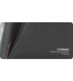 Carbins C3 SP-01E PET Metallic Stone Gray 1MB - folia do zmiany koloru samochodu