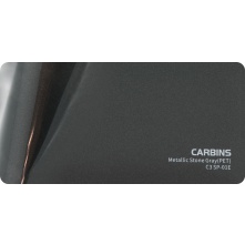 Carbins C3 SP-01E PET Metallic Stone Gray 1MB - folia do zmiany koloru samochodu