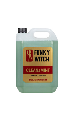 Funky Witch Clean Mint Fabric Cleaner 5L - produkt do czyszczenia tapicerki - 1