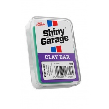 Shiny Garage Clay Bar 100g - delikatna zielona glinka do lakieru - 1