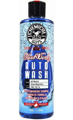 Chemical Guys Glossworkz Gloss Booster - Szampon samochodowy  473ml - 1