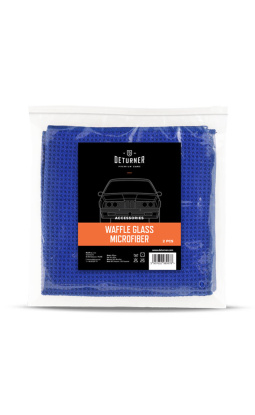 Deturner Waffle Glass Microfiber 2 pcs - ściereczki do szyb - 1