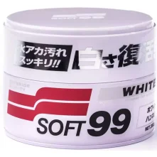 SOFT99 White Soft Wax - wosk do jasnych lakierów 350g - 1