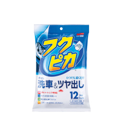 Soft99 Fukupika Wash & Wax - Chusteczki do czyszczenia lakieru