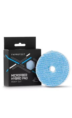 FX Protect Microfiber Hybrid Pad Heavy Cut 80mm - mocno tnący hybrydowy pad polerski 80mm - 1