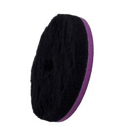 ZviZZer Doodle Wool-Pad Black 165mm - pad wełniany czarny, futro polerskie