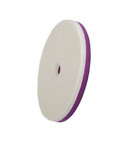 ZviZZer Doodle Wool-Pad white O 155mm - Futro polerskie