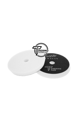 ZviZZer Thermo Pad White 125mm - biała gąbka polerska tnąca - 1