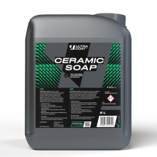 Ultracoat Ceramic Soap 5L  - silnie hydrofobowy szampon z SiO₂ nadający połysk i ochronę.