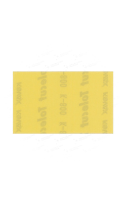 Kovax Tolecut K800 Yellow 70x114mm - papier ścierny do szlifowania na sucho  - 1